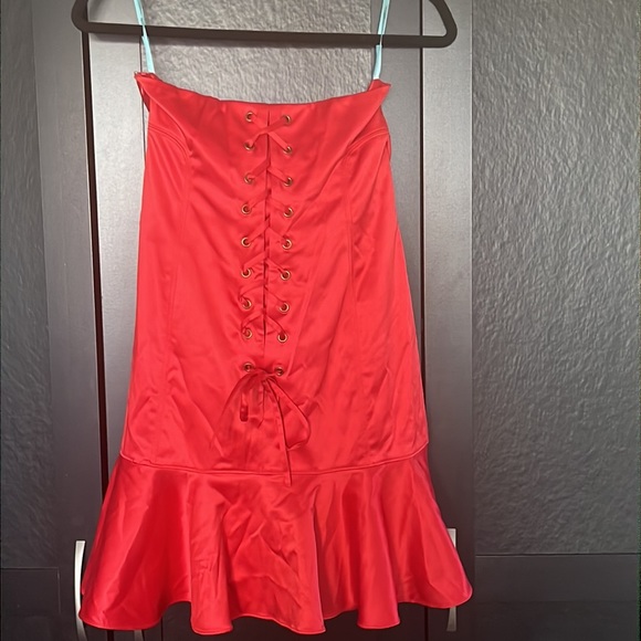 Marciano fuchsia mini dress - Picture 2 of 5